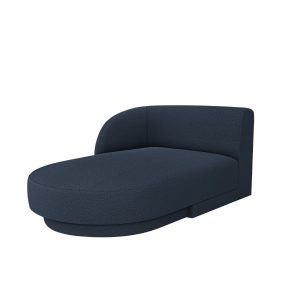 Micadoni linker meridiaan Miley 2-zits, boucle donkerblauw – 156x90x70 Micadoni linker meridiaan Miley 2-zits, boucle donkerblauw – 156x90x70