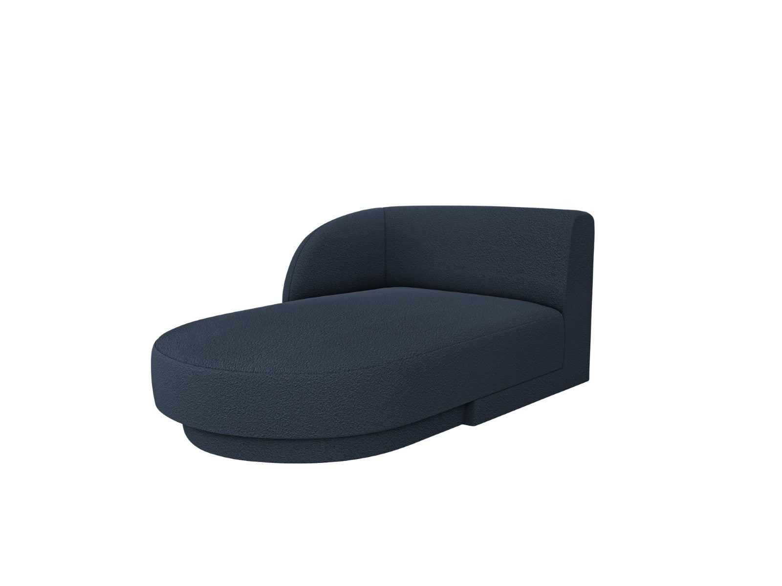 Micadoni linker meridiaan Miley 2-zits, boucle donkerblauw - 156x90x70