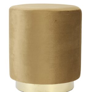 Light & Living poef NADIEN – Ø40x44cm – bruin Light & Living poef NADIEN – Ø40x44cm – bruin