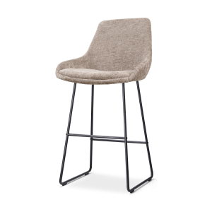 Nolon Nino-Isa Barkruk Bruin – Stof – Zwart Onderstel – 75 cm Nolon Nino-Isa Barkruk Bruin – Stof – Zwart Onderstel – 75 cm