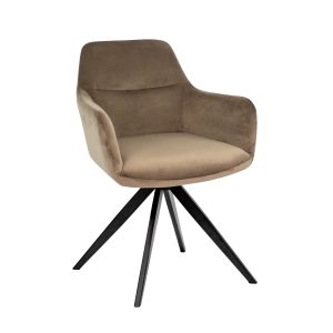 Kick draaistoel Tom – Taupe Kick draaistoel Tom – Taupe