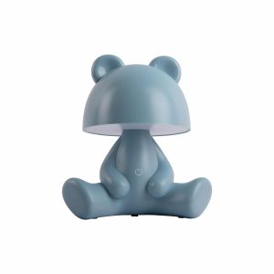 Leitmotiv tafellamp Bear – blauw – 22x17x27cm Leitmotiv tafellamp Bear – blauw – 22x17x27cm