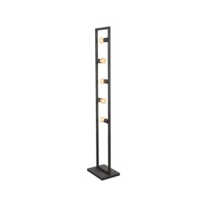 LABEL51 Vloerlamp Quadrato – Zwart Metaal – 35x25x160cm LABEL51 Vloerlamp Quadrato – Zwart Metaal – 35x25x160cm