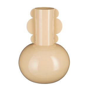 Mica Decorations Boyd Vaas – H36 x Ø25 cm – Metaal – Beige Mica Decorations Boyd Vaas – H36 x Ø25 cm – Metaal – Beige