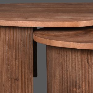 LABEL51 Salontafels Timon – Mangohout – Set van 2 – 100x58x40cm LABEL51 Salontafels Timon – Mangohout – Set van 2 – 100x58x40cm