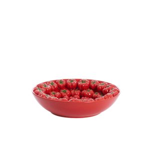 Light & Living schaal Tamina – rood – Ø43cm Light & Living schaal Tamina – rood – Ø43cm