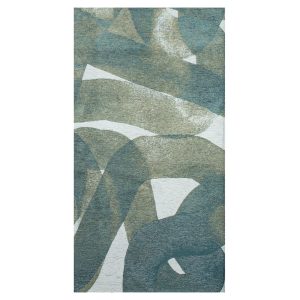 Lola&Moi vloerkleed Teal – zilver – 80x150cm Lola&Moi vloerkleed Teal – zilver – 80x150cm