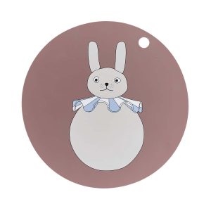 OYOY Placemat Rabbit – silicone OYOY Placemat Rabbit – silicone