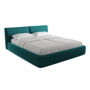 LaMiaSofa Bed met opbergruimte Milano – velours – marien – 200x228x82 LaMiaSofa Bed met opbergruimte Milano – velours – marien – 200x228x82