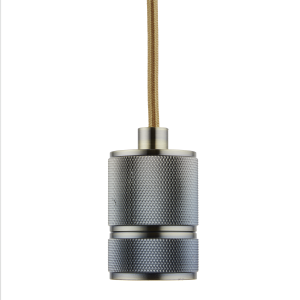 Lighto | Pendel Brons E27 fitting | Classic | 1.5m Snoer | Met Plafond Lighto | Pendel Brons E27 fitting | Classic | 1.5m Snoer | Met Plafond