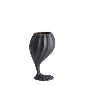 Light & Living vaas Mikie – zwart – 18x16x32cm Light & Living vaas Mikie – zwart – 18x16x32cm