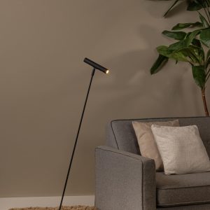 Lucide vloerlamp ALEC – 1xG9 – Zwart Lucide vloerlamp ALEC – 1xG9 – Zwart