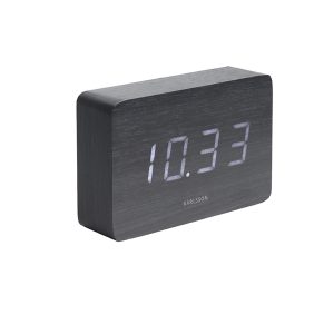 Karlsson wekker – zwart – 4.8x15x10cm – Vaderdag – Vaderdagcadeau – Va Karlsson wekker – zwart – 4.8x15x10cm – Vaderdag – Vaderdagcadeau – Va