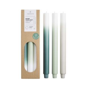 Originalhome dinerkaarsen verloop Meadow – 30 cm – set van 3 Originalhome dinerkaarsen verloop Meadow – 30 cm – set van 3