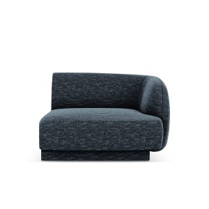 Micadoni rechter module Miley chenille koningsblauw – 90x90x70cm