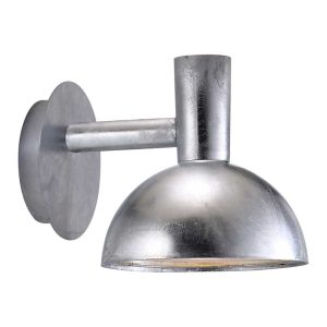 Nordlux Arki Wandlamp Buiten | Ø20cm | E27 | IP54 | Verzinkt | Seaside Nordlux Arki Wandlamp Buiten | Ø20cm | E27 | IP54 | Verzinkt | Seaside