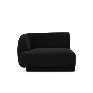 Micadoni linker module Miley flueel zwart – 90x90x70cm