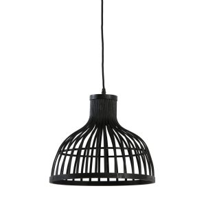 Luqaza hanglamp Aliza – zwart – Ø35cm Luqaza hanglamp Aliza – zwart – Ø35cm