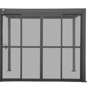 MIRADOR 111 Schuifdeuren 3m voor Deluxe Pergola's – Antraciet MIRADOR 111 Schuifdeuren 3m voor Deluxe Pergola's – Antraciet
