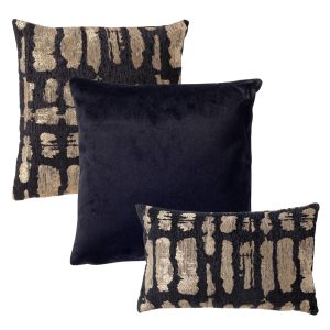 KUSSENSET | 3-delig | Celeste Curated | zwart | Hoii | inclusief veren KUSSENSET | 3-delig | Celeste Curated | zwart | Hoii | inclusief veren