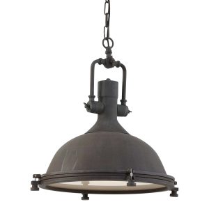 Mexlite hanglamp eliga – 1 lichts – 40x 150 cm – bruin Mexlite hanglamp eliga – 1 lichts – 40x 150 cm – bruin