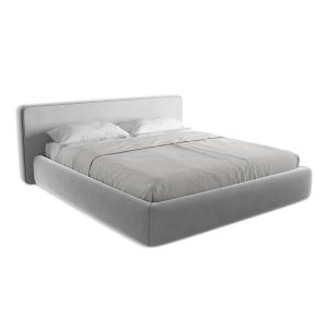 LaMiaSofa Bed met opbergruimte Firenze – velours – grijs – 220x225x82 LaMiaSofa Bed met opbergruimte Firenze – velours – grijs – 220x225x82