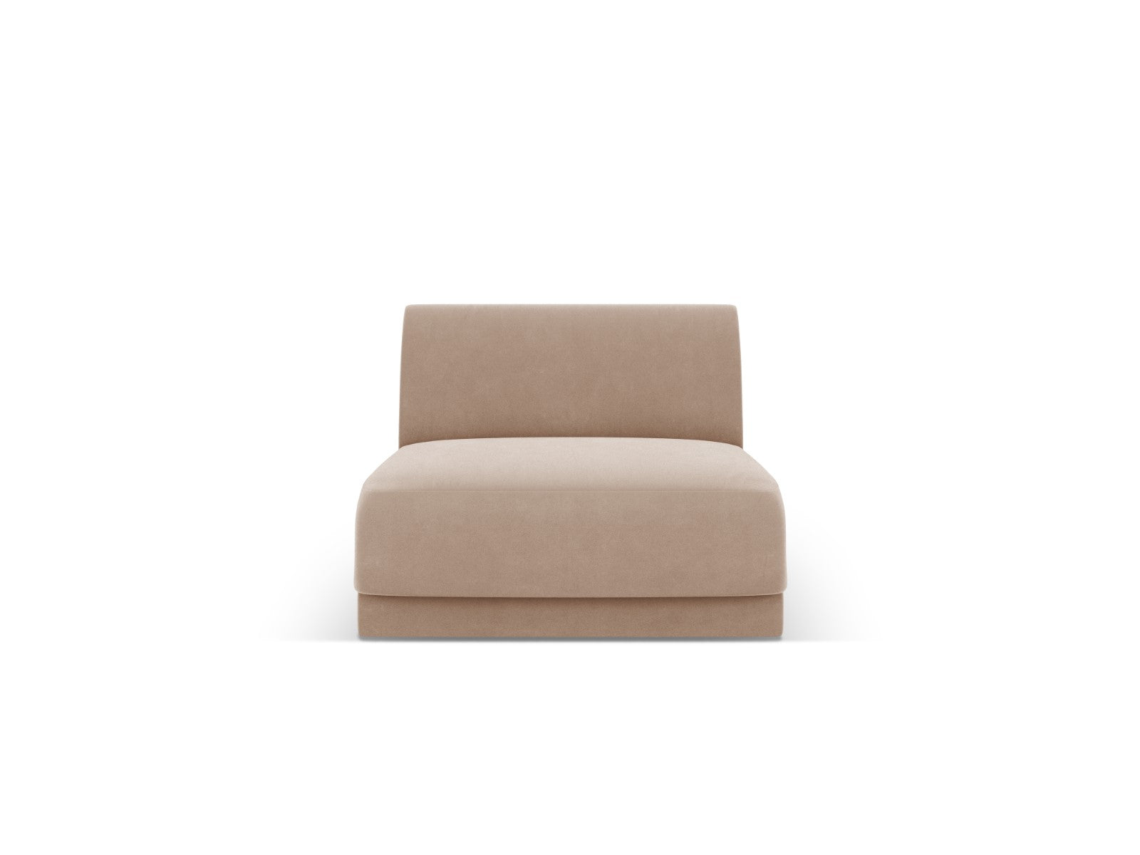 Micadoni Bestuurder Miley flueel cappuccino - 90x75x70cm