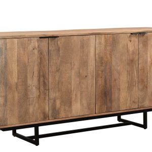 Livingfurn dressoir Valdez – 180cm – mangohout Livingfurn dressoir Valdez – 180cm – mangohout