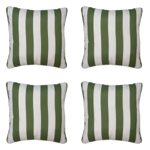 Madison sierkussen Amora – groen – 50x50x10cm – set van 4 Madison sierkussen Amora – groen – 50x50x10cm – set van 4