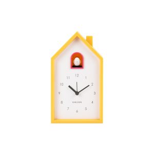 Karlsson wekker Modern Cuckoo – geel – 6x12x20cm – Vaderdag – Vaderdag Karlsson wekker Modern Cuckoo – geel – 6x12x20cm – Vaderdag – Vaderdag