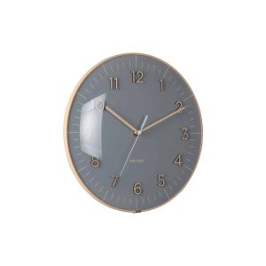 Karlsson wandklok Esencia Dome – grijs – Ø30cm Karlsson wandklok Esencia Dome – grijs – Ø30cm