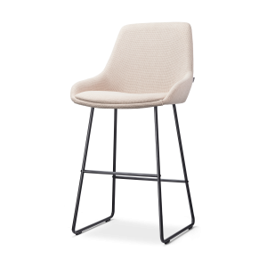 Nolon Nino-Isa Barkruk Beige – Stof – Zwart Onderstel – 65 cm Nolon Nino-Isa Barkruk Beige – Stof – Zwart Onderstel – 65 cm