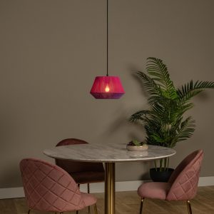 Lucide hanglamp JESSICA – 1xE27 – Roze Lucide hanglamp JESSICA – 1xE27 – Roze