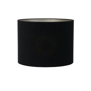 Light & Living lampenkap Velours – zwart – Ø50cm Light & Living lampenkap Velours – zwart – Ø50cm