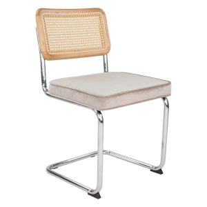 Kick buisframe stoel Kai – Champagne