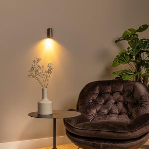 Lucide wandspot DUPLA – 1xGU10 (MR11) – Koffie Lucide wandspot DUPLA – 1xGU10 (MR11) – Koffie