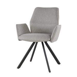 Livingfurn eetkamerstoel Diana – taupe – 1 stuk Livingfurn eetkamerstoel Diana – taupe – 1 stuk