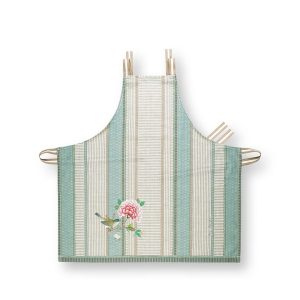 Pip Studio Blushing Birds Keukenschort – Schort – Donkerroze – 85x88cm Pip Studio Blushing Birds Keukenschort – Schort – Donkerroze – 85x88cm