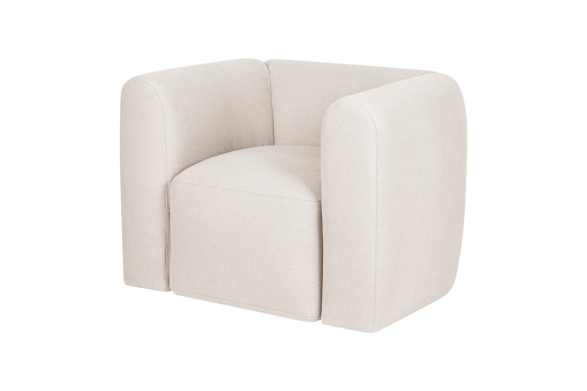 noo.ma FLOM Fauteuil - Cloud Beige