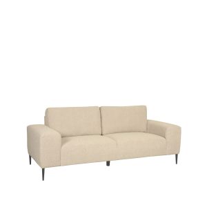 LABEL51 3-Zits Bank Ferraro – Zand Bouclé – 212x88x85cm