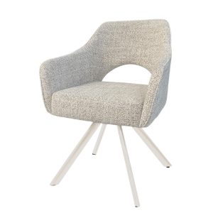 Livingfurn eetkamerstoel Helen Sand – naturel – set van 2 Livingfurn eetkamerstoel Helen Sand – naturel – set van 2