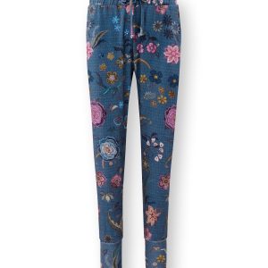 Pip Studio – Bobien Pyjama Broek Dames – Coco Flower – Blauw – L Pip Studio – Bobien Pyjama Broek Dames – Coco Flower – Blauw – L