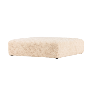 Nest living Erla Vierkante Poef Schapenvacht – Beige Nest living Erla Vierkante Poef Schapenvacht – Beige