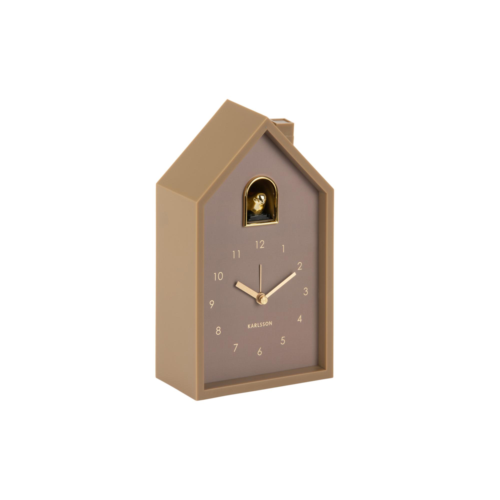 Karlsson wekker Modern Cuckoo Oro - bruin - 15x11.5x20cm - Vaderdag -