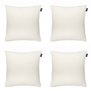 Madison sierkussen Madison Home – wit – 45x45x10cm – set van 4 Madison sierkussen Madison Home – wit – 45x45x10cm – set van 4