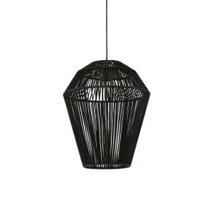 Light & Living hanglamp Deya – zwart – Ø30cm Light & Living hanglamp Deya – zwart – Ø30cm