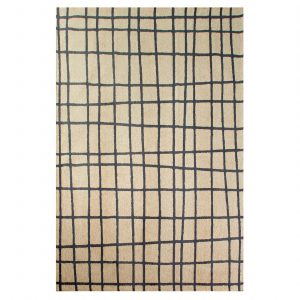Lola&Moi vloerkleed Creamy Black – zilver – 240x340cm Lola&Moi vloerkleed Creamy Black – zilver – 240x340cm
