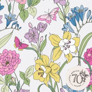 Laura Ashley Vliesbehang – Gilly – Multikleur 10mx52cm Laura Ashley Vliesbehang – Gilly – Multikleur 10mx52cm