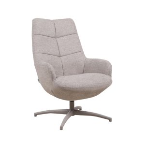 LABEL51 Draaifauteuil Winston – Taupe – 73x82x106cm LABEL51 Draaifauteuil Winston – Taupe – 73x82x106cm