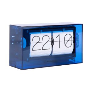 Karlsson tafelklok Boxed Flip – blauw – 20.7×20.7×11.7cm Karlsson tafelklok Boxed Flip – blauw – 20.7×20.7×11.7cm